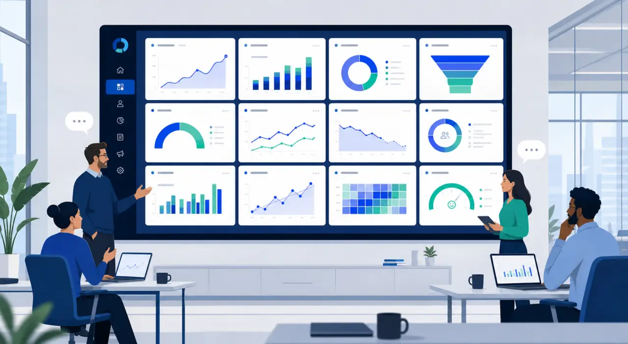12 indicateurs commerciaux pour un dashboard SalesMetrics en temps réel vraiment actionnable