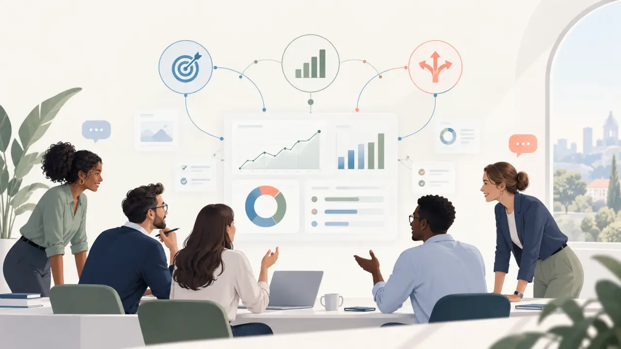 Piloter la performance relie objectifs, indicateurs et décisions