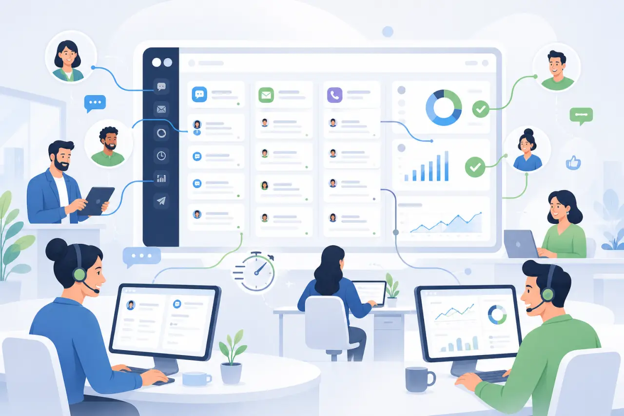 Gestion agile des demandes en centre de relation client : centraliser, router, résoudre plus vite